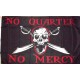 3' x 5' Jolly Roger Pirate Flag - No Quarter, No Mercy